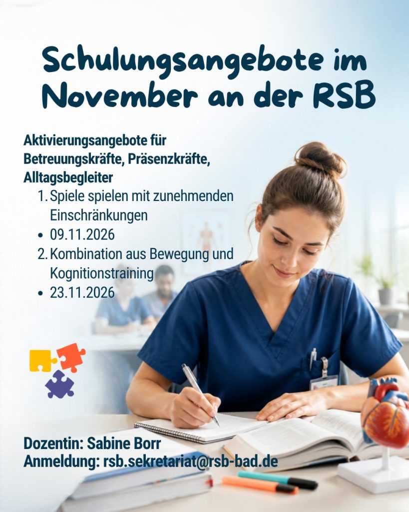 Aktivierungsangebote für Betreuungskräfte, Präsenzkräfte, Alltagsbegleiter
